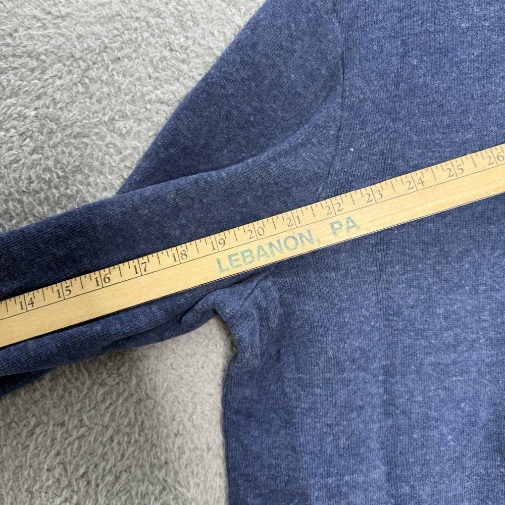 Ralph Lauren Polo Sweater Mens XL Blue Pony Mock Neck 1/4 Zip‎ Henley Pullover